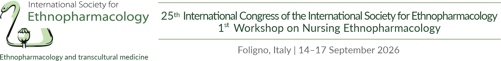 2026 International Society for Ethnopharmacology
